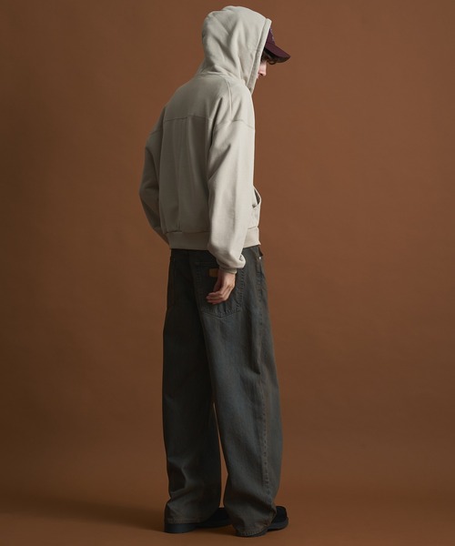 【PUBLIC DENIM】リラックスワイドヴィンテージライクデニムパンツ PUBLIC TOKYO（パブリックトウキョウ）の「PUBLIC DENIM