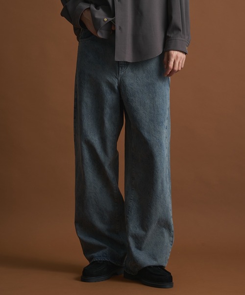 PUBLIC TOKYO DENIM RELAX パブリックトウキョウ　デニム PUBLIC DENIM RELAXWIDE(2 BLUE): : メンズ｜PUBLIC TOKYO