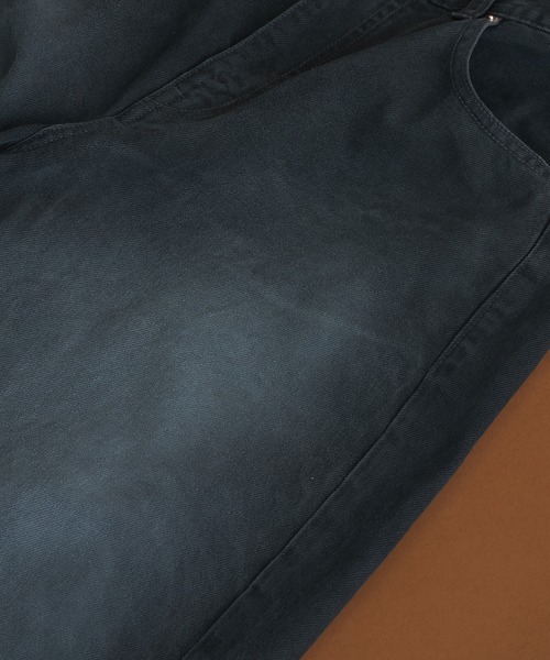 PUBLIC TOKYO（パブリックトウキョウ）の「PUBLIC DENIM リラックスワイドヴィンテージライクデニムパンツ　/日本製/岡山デニム/ルーズ/セットアップブリーチ/オーバーダイ（デニムパンツ・メンズ・ライトインディゴブルー/ブルー系その他/ブラック・1/2/3）」の15枚目の写真