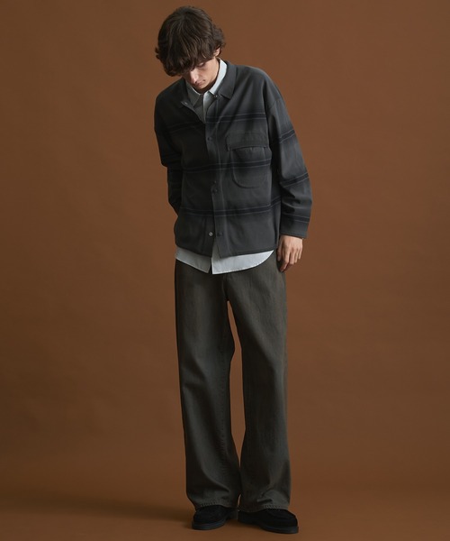 PUBLIC DENIM リラックスワイドヴィンテージライクデニムパンツ PUBLIC DENIM リラックスワイドヴィンテージライクデニムパンツ