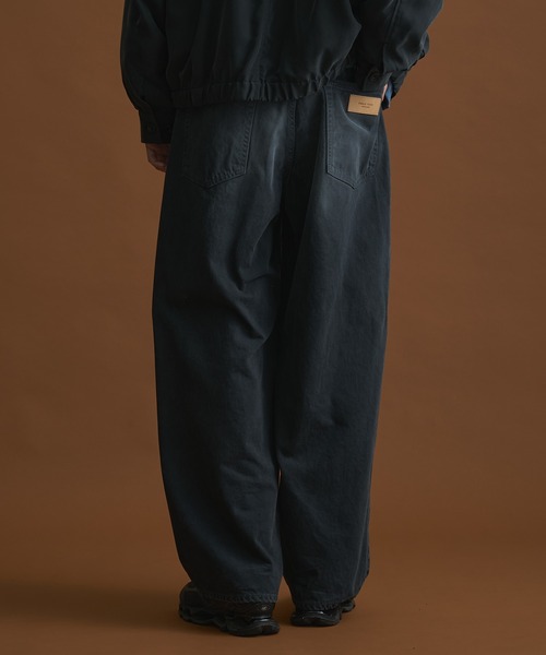 PUBLIC DENIM リラックスワイドヴィンテージライクデニムパンツ PUBLIC DENIM リラックスワイドヴィンテージライクデニムパンツ