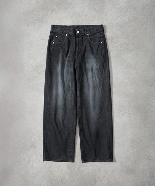 PUBLIC TOKYO リラックスワイドヴィンテージライクデニム　3 PUBLIC TOKYO（パブリックトウキョウ） ジーンズ PUBLIC DENIM