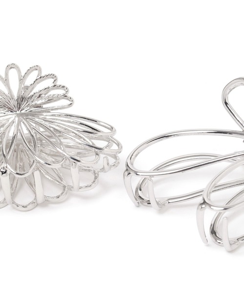 GLOBAL WORK（グローバルワーク）の「ニュアンスメタルヘアバンス/145132（バレッタ/ヘアクリップ・レディース・ゴールド系1/シルバー系1/ゴールド系2/シルバー系2・ONE SIZE）」の6枚目の写真