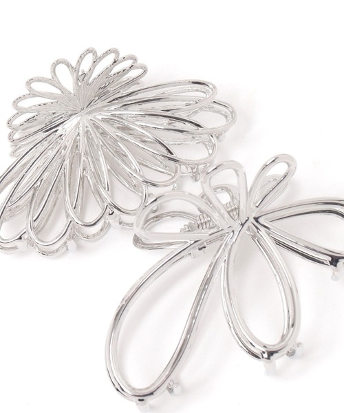 GLOBAL WORK（グローバルワーク）の「ニュアンスメタルヘアバンス/145132（バレッタ/ヘアクリップ・レディース・ゴールド系1/シルバー系1/ゴールド系2/シルバー系2・ONE SIZE）」の7枚目の写真