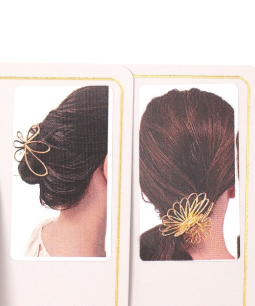 GLOBAL WORK（グローバルワーク）の「ニュアンスメタルヘアバンス/145132（バレッタ/ヘアクリップ・レディース・ゴールド系1/シルバー系1/ゴールド系2/シルバー系2・ONE SIZE）」の8枚目の写真