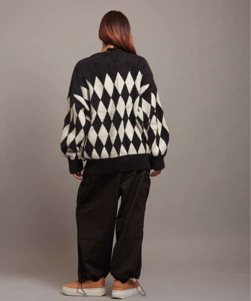 JACKROSE（ジャックローズ）の「JE DIA/ARGYLE JQ SHAGGY KNIT CARDIGAN（カーディガン/ボレロ・メンズ・その他4/その他3/その他2/その他1・M/L）」の22枚目の写真
