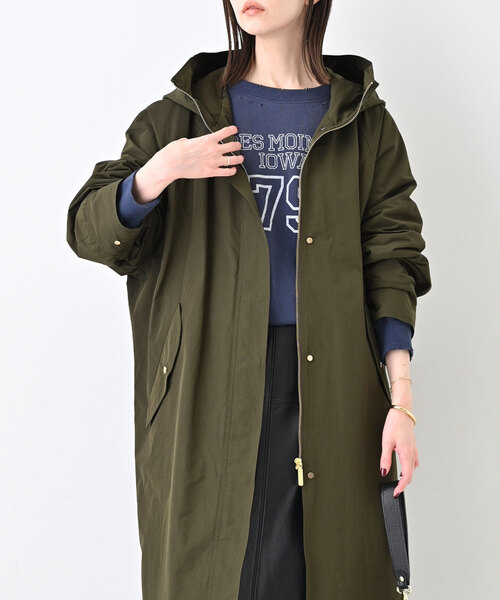 SLOBE IENA コート　PLCウェザースタンドフーディーロング SLOBE IENA コート PLCウェザースタンドフーディーロング PLC