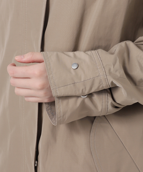 SLOBE IENA コート　PLCウェザースタンドフーディーロング SLOBE IENA（スローブイエナ）の「PLCウェザースタンド