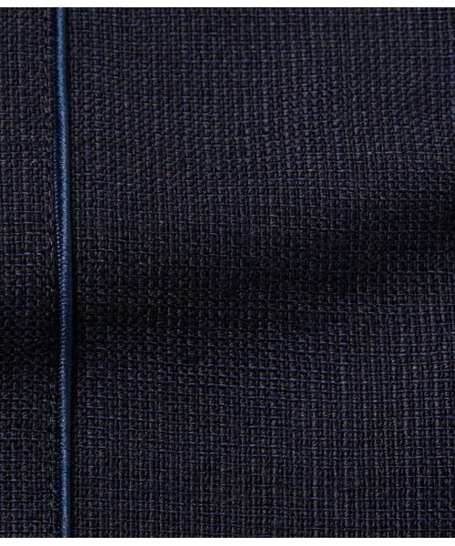 NEWYORKER(ニューヨーカー)の「クラフトスラブツィードパイピングノーカラージャケット(テーラードジャケット・レディース・ブラウン/ネイビー・9号/11号)」の14枚目の写真