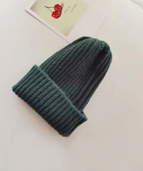 Bambin(ボンバン)の「【 Bambin / ボンバン 】 カラバリ豊富 ニットキャップ / ニット帽(ニットキャップ/ビーニー・キッズ・パープル/イエロー/オレンジ/グリーン/ピンク/レッド/グレー/ブルー/アイボリー/ブラック/ライトグレー・FREE)」の15枚目の写真