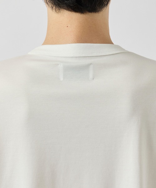 STUDIOUS（ステュディオス）の「【STUDIOUS】BEYOND THE HERE Tシャツ 接触冷感（Tシャツ/カットソー・メンズ・ブラック/ホワイト・1/2）」の9枚目の写真