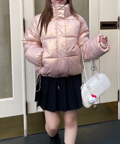 セール】ショート丈中綿パディングブルゾン（ブルゾン）｜nemne store