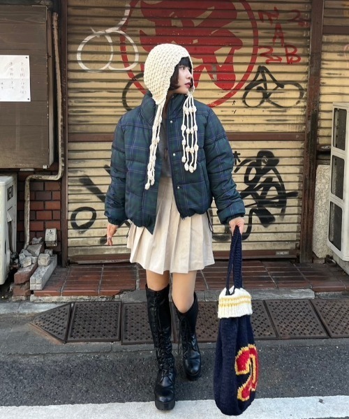 セール】ショート丈中綿パディングブルゾン（ブルゾン）｜nemne store