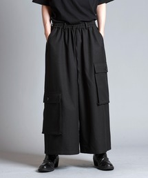 【NO ID.】Asymmetric Cargo Trousers / アシンメトリー カーゴ トラウザーズ