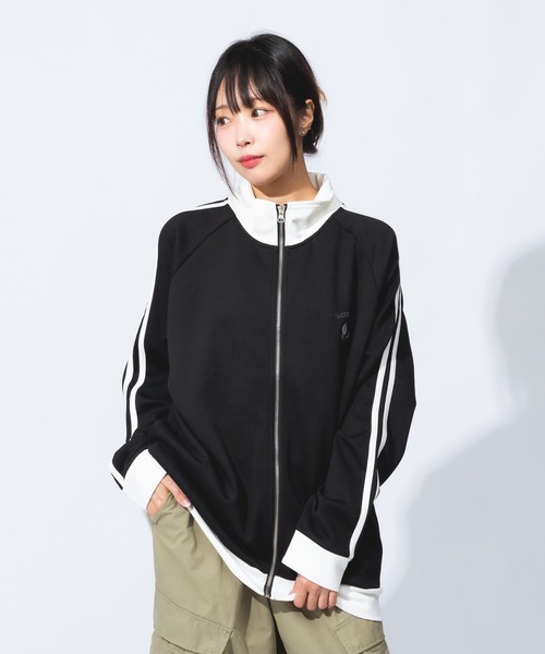 UNIIT(ユニット)の「【UNIIT/ユニット】ダンボールトラックジャケット(ジャージ・メンズ・ブルー/オフホワイト/ブラック・MEDIUM/LARGE/X-LARGE)」の4枚目の写真