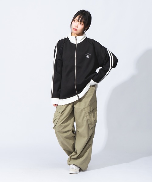 UNIIT(ユニット)の「【UNIIT/ユニット】ダンボールトラックジャケット(ジャージ・メンズ・ブルー/オフホワイト/ブラック・MEDIUM/LARGE/X-LARGE)」の6枚目の写真