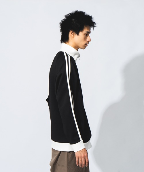 UNIIT(ユニット)の「【UNIIT/ユニット】ダンボールトラックジャケット(ジャージ・メンズ・ブルー/オフホワイト/ブラック・MEDIUM/LARGE/X-LARGE)」の10枚目の写真