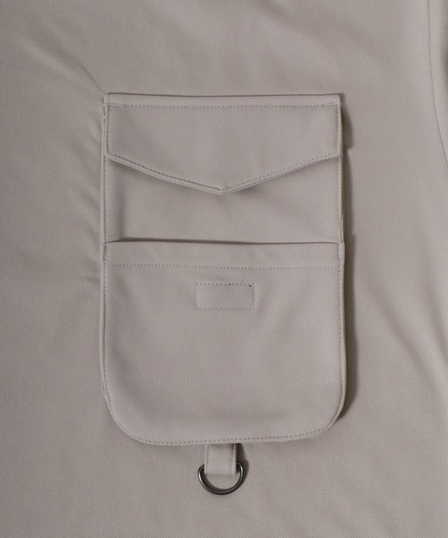 SITRY(シトリー)の「Kersey Fabric Sweat Shirt/カルゼ オーバーサイズ ドローコード 裏起毛 トレーナー スウェット レディース メンズ(スウェット・メンズ・ベージュ/ブラック/ダークグレー・LL/M/L)」の10枚目の写真
