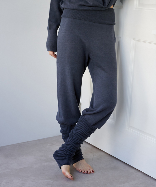 EMILYWEEK × NETENE. ロングリブレッグウォーマー（レッグウォーマー）｜EMILY WEEK（エミリーウィーク）