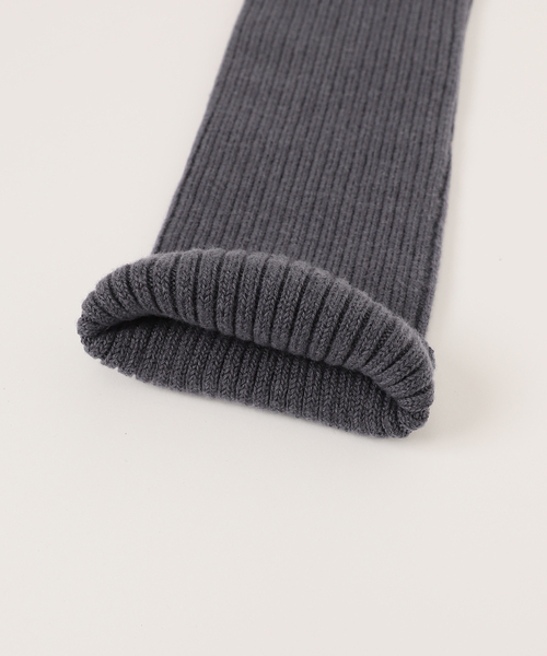 EMILYWEEK × NETENE. ロングリブレッグウォーマー（レッグウォーマー）｜EMILY WEEK（エミリーウィーク）