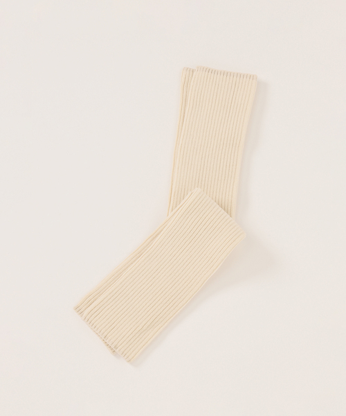 EMILYWEEK × NETENE. ロングリブレッグウォーマー（レッグウォーマー）｜EMILY WEEK（エミリーウィーク）