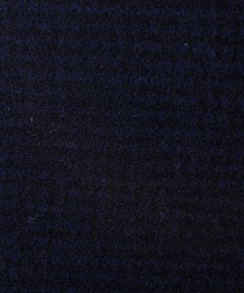 TAKEO KIKUCHI（タケオキクチ）の「◆ウール ハウンズトゥース アルスターコート（チェスターコート・メンズ・ネイビー/チャコールグレー・04/03/02）」の8枚目の写真