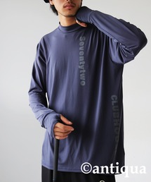 antiqua（アンティカ）の「【STCH】モックネックロングTシャツ（Tシャツ/カットソー・メンズ）」