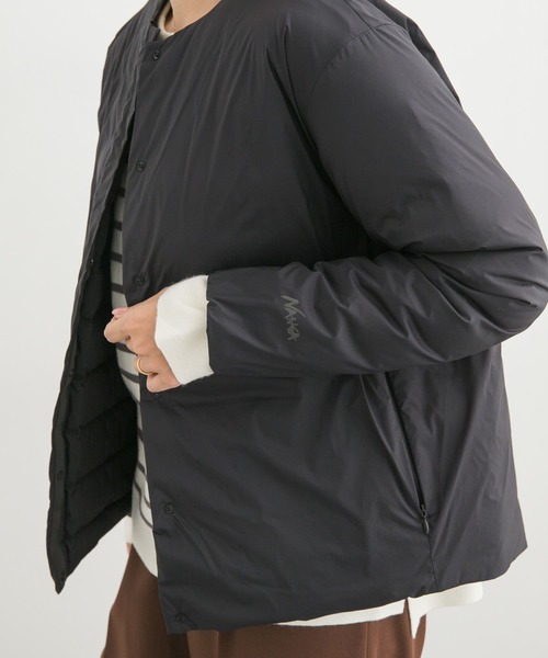 『別注』NANGA×DOORS　INNER DOWN JACKETブラックM NANGA ダウンジャケット ダウン 「別注」NANGA×DOORS INNER DOWN