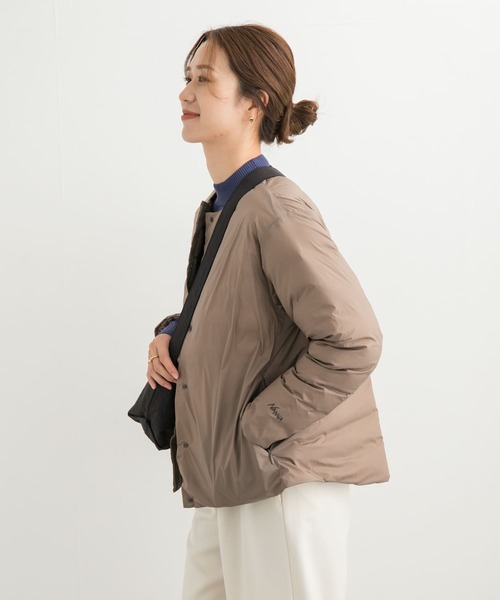 NANGA（ナンガ）の「『別注』NANGA×DOORS　INNER DOWN JACKET（ダウンジャケット/コート・レディース・モカ/ブラック・MEDIUM）」の19枚目の写真