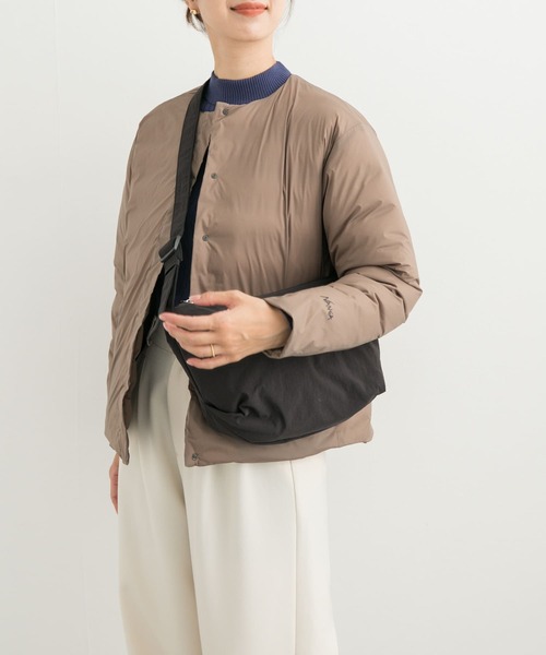 NANGA（ナンガ）の「『別注』NANGA×DOORS　INNER DOWN JACKET（ダウンジャケット/コート・レディース・モカ/ブラック・MEDIUM）」の20枚目の写真