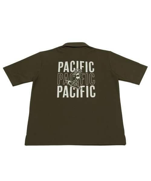 Local Golf×pacific golf club コラボポロシャツ FORE ON THE WAVES POLO（ポロシャツ）｜Pacific GOLF CLUB
