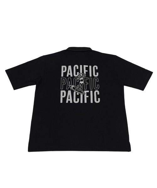 Pacific Golf Club ブラック ポロシャツ M Pacific GOLF CLUB｜パシフィックゴルフクラブのポロシャツ