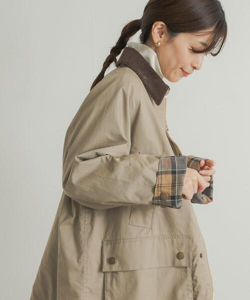 Barbour（バブアー）の「『別注』Barbour　BEDALE（その他アウター・レディース・ホワイト/ベージュ・MEDIUM）」の5枚目の写真