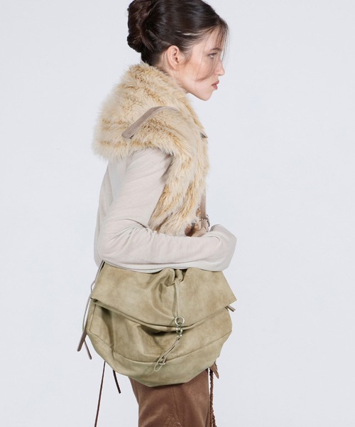 SCULPTOR（スカルプター）の「Folded Slouchy Bag/フォールデッド