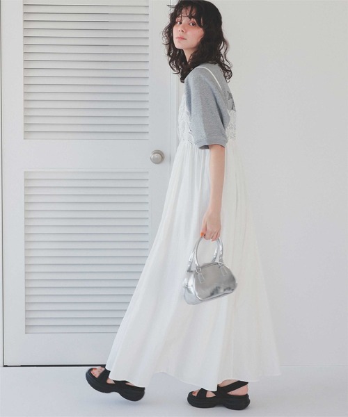 titivate（ティティベイト）の「クロスパデットサンダル（サンダル・レディース・アイボリー/ブラック・LL/L/M/S）」の15枚目の写真