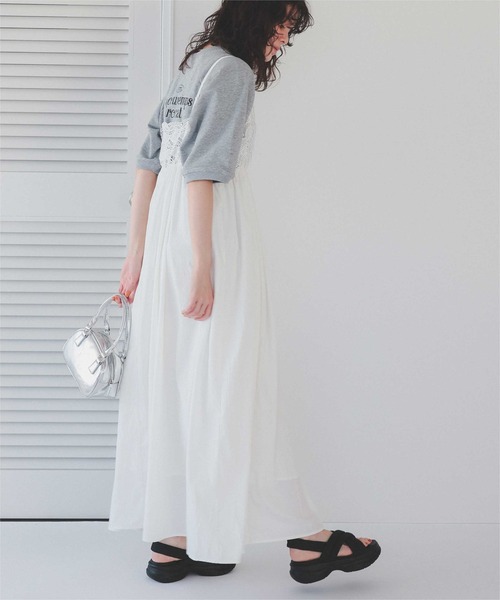 titivate（ティティベイト）の「クロスパデットサンダル（サンダル・レディース・アイボリー/ブラック・LL/L/M/S）」の21枚目の写真