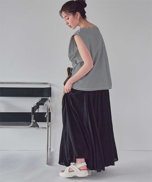 titivate（ティティベイト）の「クロスパデットサンダル（サンダル・レディース・アイボリー/ブラック・LL/L/M/S）」の8枚目の写真