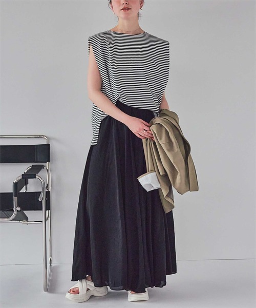 titivate（ティティベイト）の「クロスパデットサンダル（サンダル・レディース・アイボリー/ブラック・LL/L/M/S）」の4枚目の写真