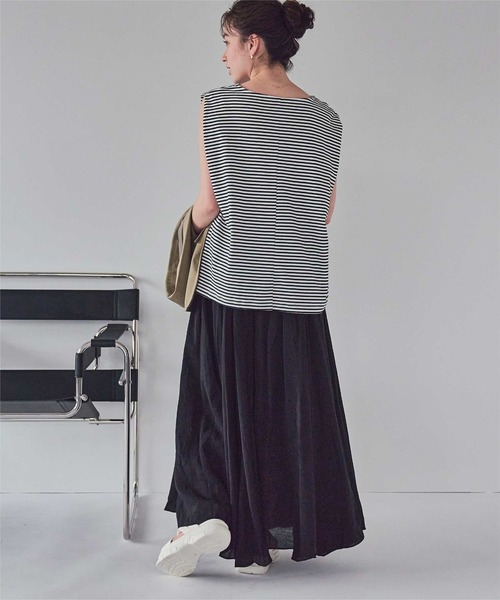 titivate（ティティベイト）の「クロスパデットサンダル（サンダル・レディース・アイボリー/ブラック・LL/L/M/S）」の10枚目の写真