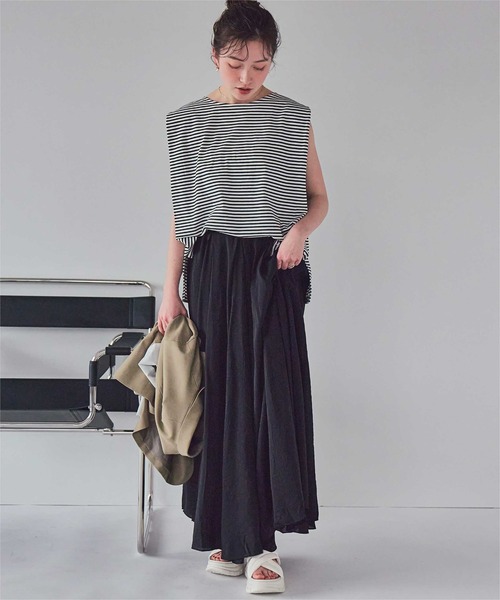 titivate（ティティベイト）の「クロスパデットサンダル（サンダル・レディース・アイボリー/ブラック・LL/L/M/S）」の12枚目の写真