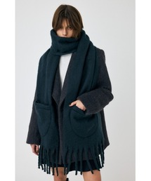 POCKET KNIT WIDE スカーフ
