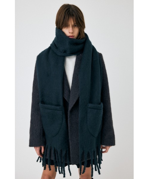 moussy POCKET KNIT WIDE スカーフ セール】POCKET KNIT WIDE スカーフ（バンダナ/スカーフ