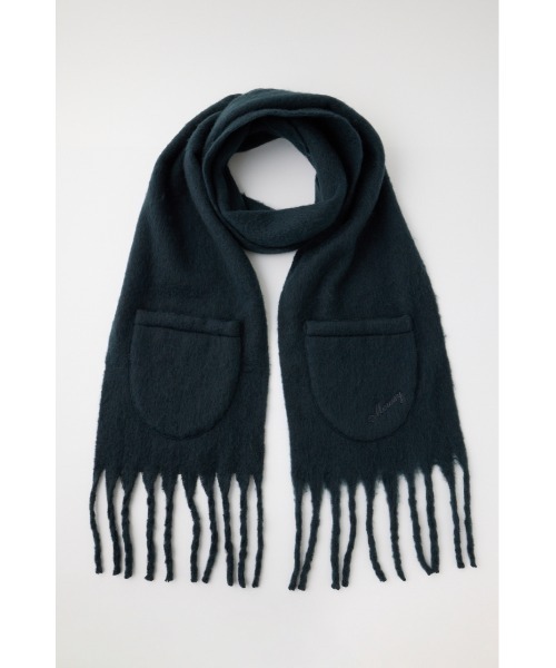 moussy POCKET KNIT WIDE スカーフ セール】POCKET KNIT WIDE スカーフ（バンダナ/スカーフ