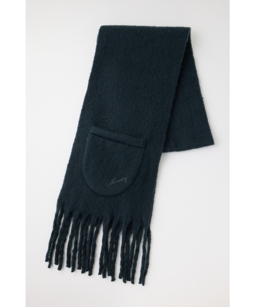 moussy POCKET KNIT WIDE スカーフ セール】POCKET KNIT WIDE スカーフ（バンダナ/スカーフ