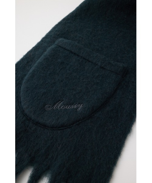 moussy POCKET KNIT WIDE スカーフ セール】POCKET KNIT WIDE スカーフ（バンダナ/スカーフ