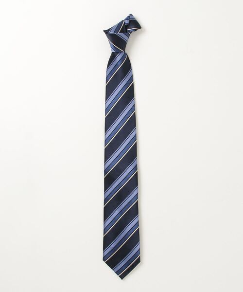 TOKYO SHIRTS（トウキョウシャツ）の「ネクタイ 絹100% シャイニーサテン ビジネス フォーマル（ネクタイ・メンズ・ネイビー系2/シルバー/チャコールグレー/ベージュ系1/ワイン系2/ネイビー系3/ネイビー系4/ネイビー系5/ブラック/ブルーグリーン/パープル/ネイビー系1/ベージュ系2/グリーン/ワイン系1・FREE）」の9枚目の写真