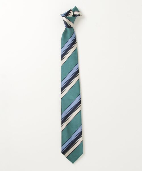 TOKYO SHIRTS（トウキョウシャツ）の「ネクタイ 絹100% シャイニーサテン ビジネス フォーマル（ネクタイ・メンズ・ネイビー系2/シルバー/チャコールグレー/ベージュ系1/ワイン系2/ネイビー系3/ネイビー系4/ネイビー系5/ブラック/ブルーグリーン/パープル/ネイビー系1/ベージュ系2/グリーン/ワイン系1・FREE）」の5枚目の写真