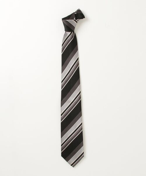 TOKYO SHIRTS（トウキョウシャツ）の「ネクタイ 絹100% シャイニーサテン ビジネス フォーマル（ネクタイ・メンズ・ネイビー系2/シルバー/チャコールグレー/ベージュ系1/ワイン系2/ネイビー系3/ネイビー系4/ネイビー系5/ブラック/ブルーグリーン/パープル/ネイビー系1/ベージュ系2/グリーン/ワイン系1・FREE）」の2枚目の写真