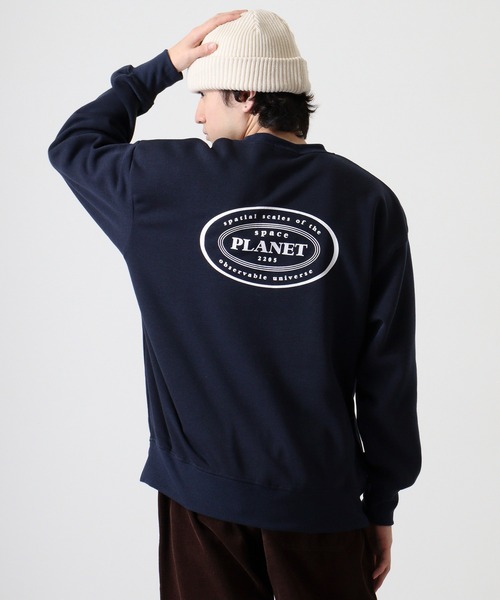 FUNALIVE(ファンアライブ)の「Brushed lining BIG sweatshirt / 裏起毛ビッグトレーナー unisex(スウェット・メンズ・ブラック/グレイッシュベージュ/ホワイト系1/ホワイト系2/グレー系2/杢グレー/ヘザーチャコール/ブラック系2/ベージュ系1/チャコールアッシュ/グリーン系1/チャコールグレー/ネイビー/オートミール/チャコール/グリーン/ブラック系1/グレー系1/ネイビー系1/ブラック系3・M/L/XL)」の20枚目の写真