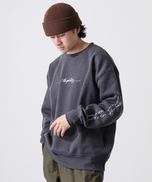 Brushed lining BIG sweatshirt / 裏起毛ビッグトレーナー unisex
